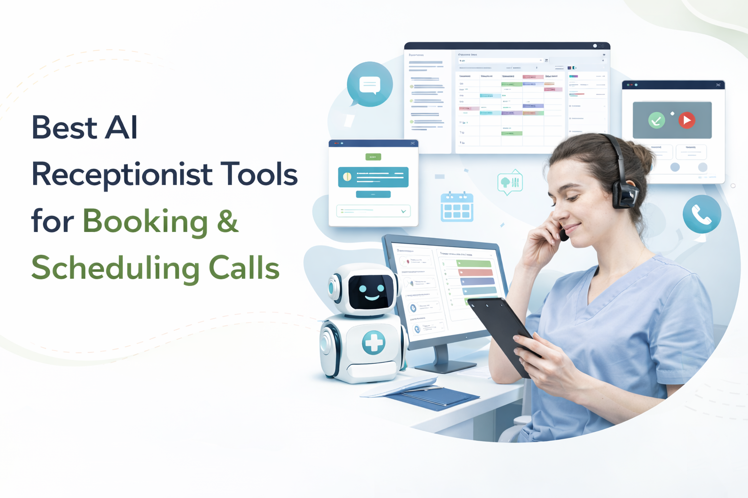 Best AI Receptionist Tools for Booking & Scheduling Calls