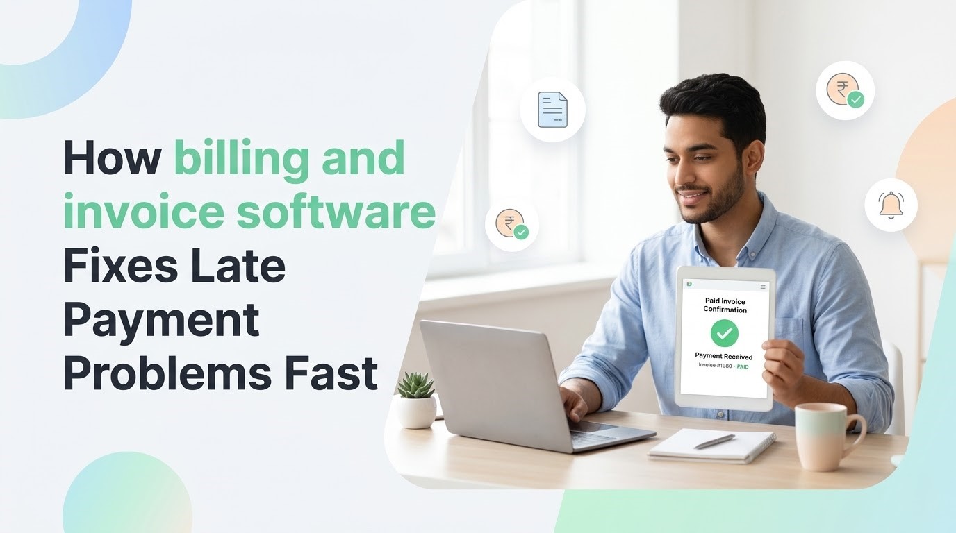 How Billing and Invoice Software Fixes Late Payment Problems Fast