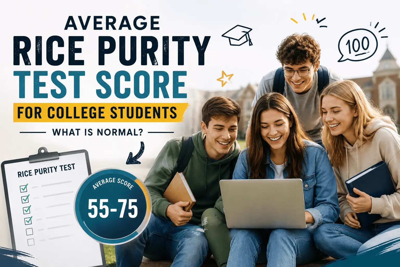 Average Rice Purity Test Score for College Students