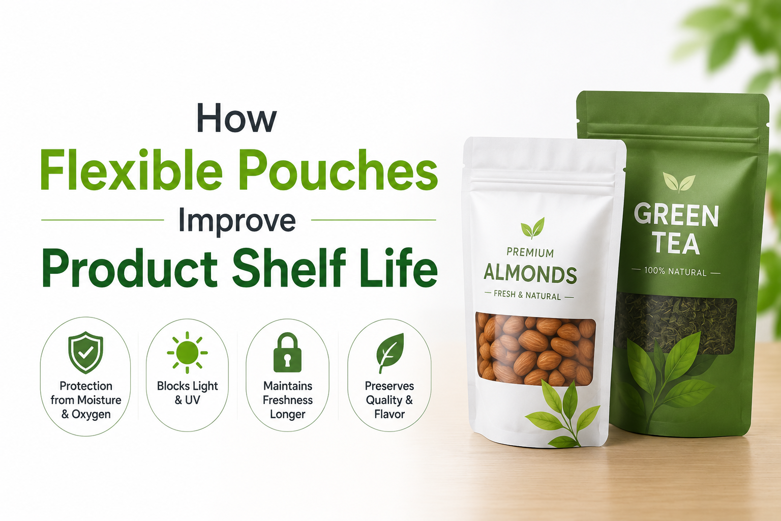 How Flexible Pouches Improve Product Shelf Life