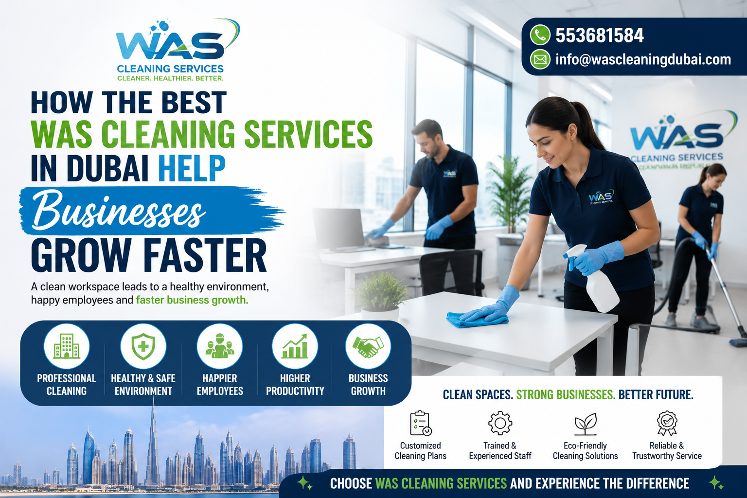 How the Best Was Cleaning Services in Dubai Help Businesses Grow Faster
