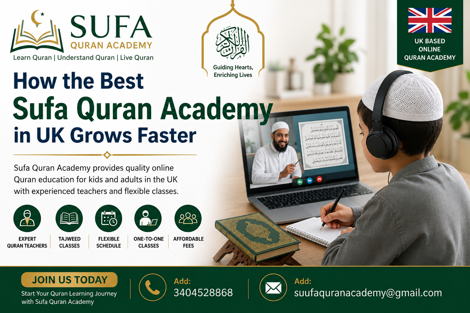 How the Best Sufa Quran Academy in UK Grows Faster
