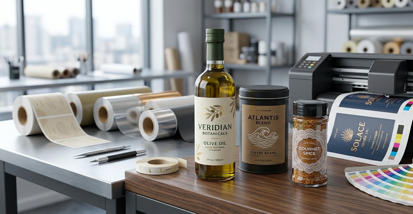 The Ultimate Guide to Designing High-Quality Custom Labels: Materials, Finishes, and Visual Impact