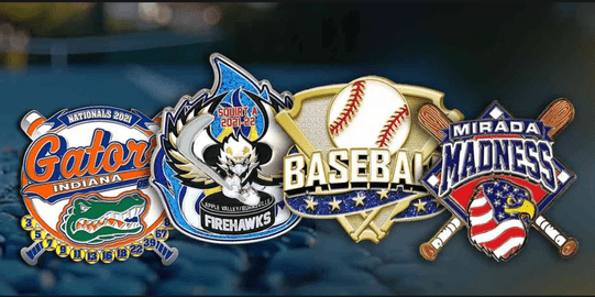 baseball trading pins