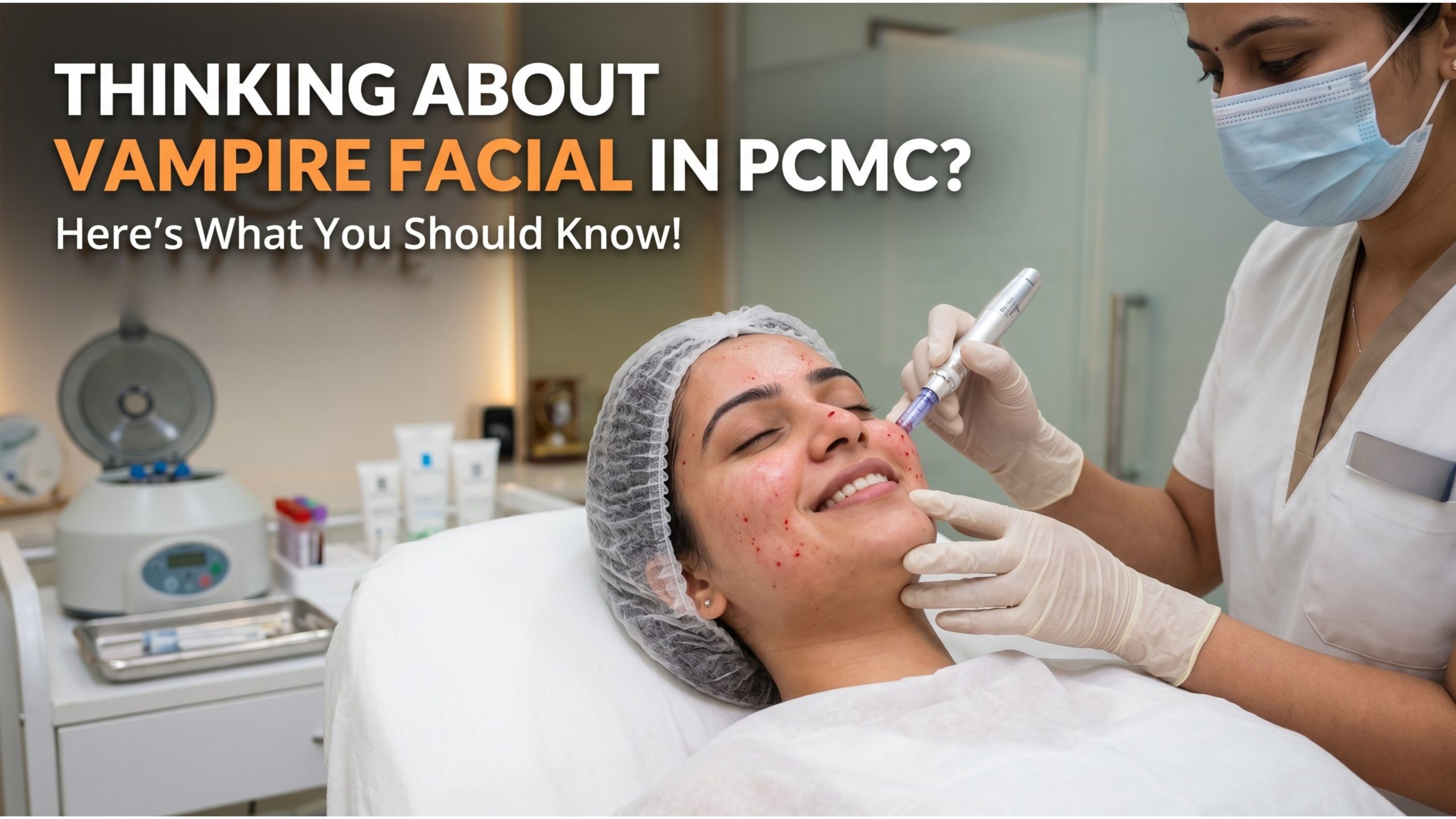 Thinking About Vampire Facial in PCMC? Here’s What You Should Know