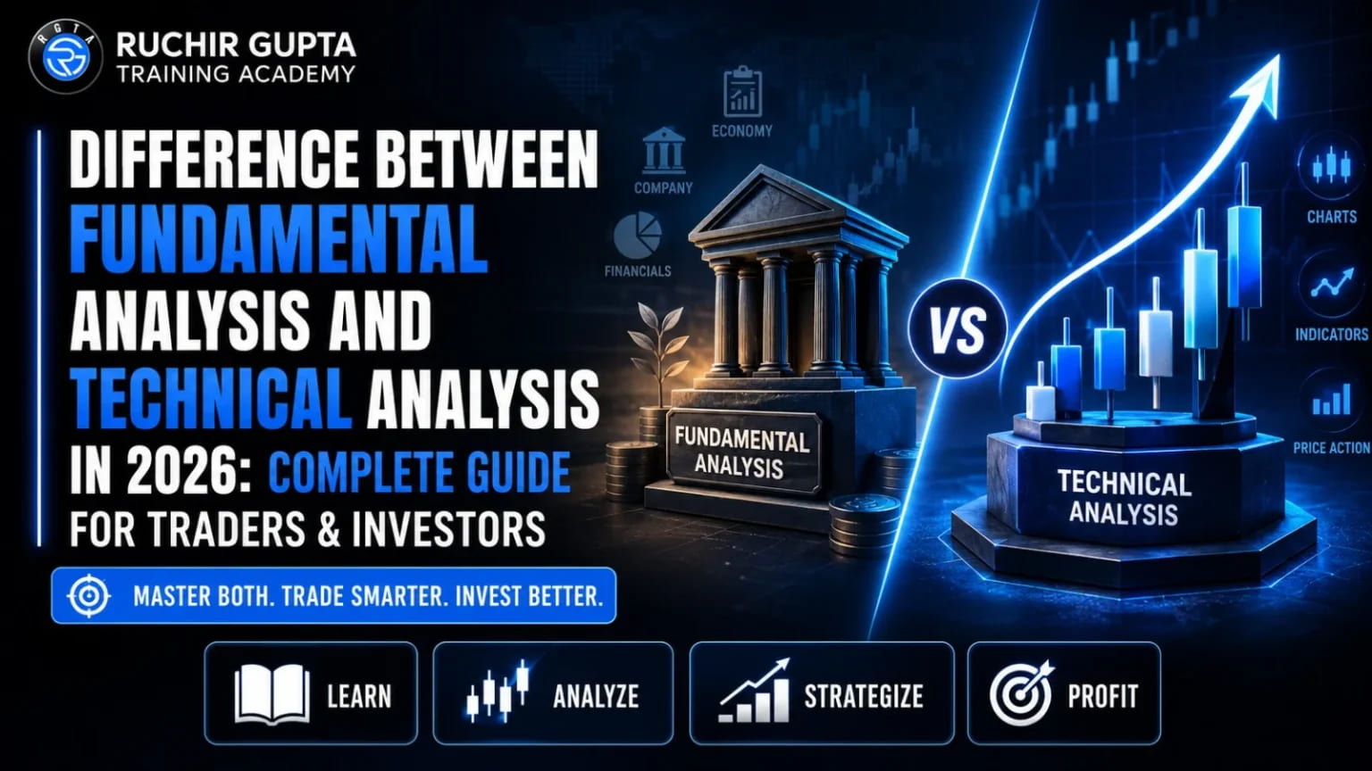 difference between fundamental analysis and technical analysis
