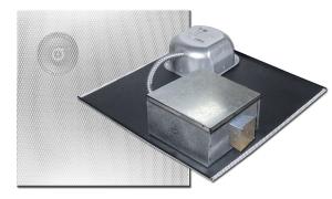 amplifier with ceiling speakers