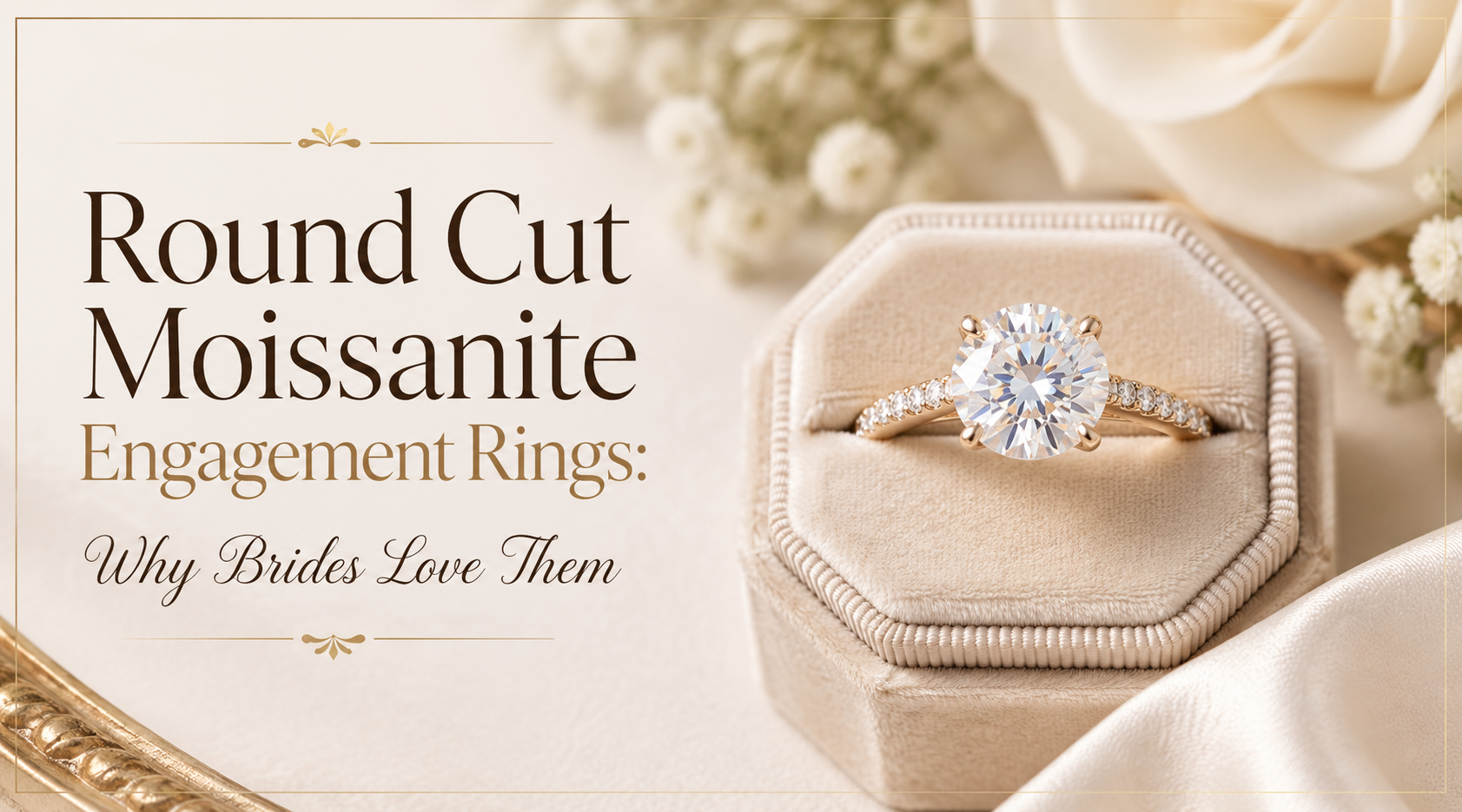 Round Cut Moissanite Engagement Rings: Why Brides Love Them