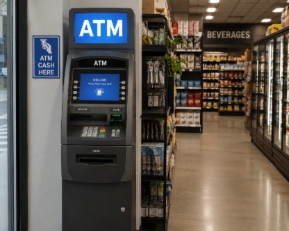 ATM machine for retailers