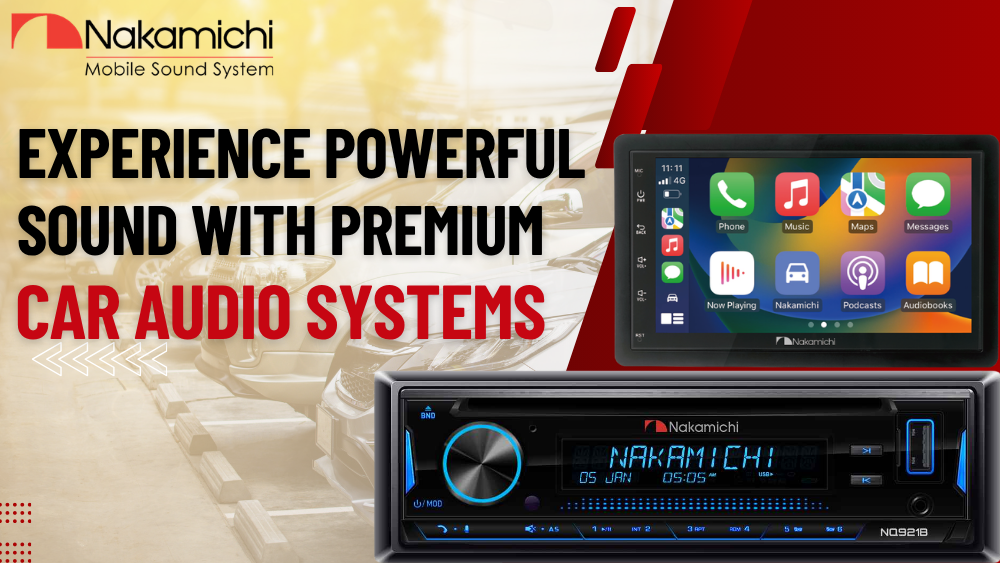 Experience Powerful Sound with Premium Car Audio Systems