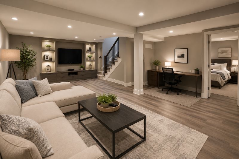 Knoxville Basements Into Family Rooms