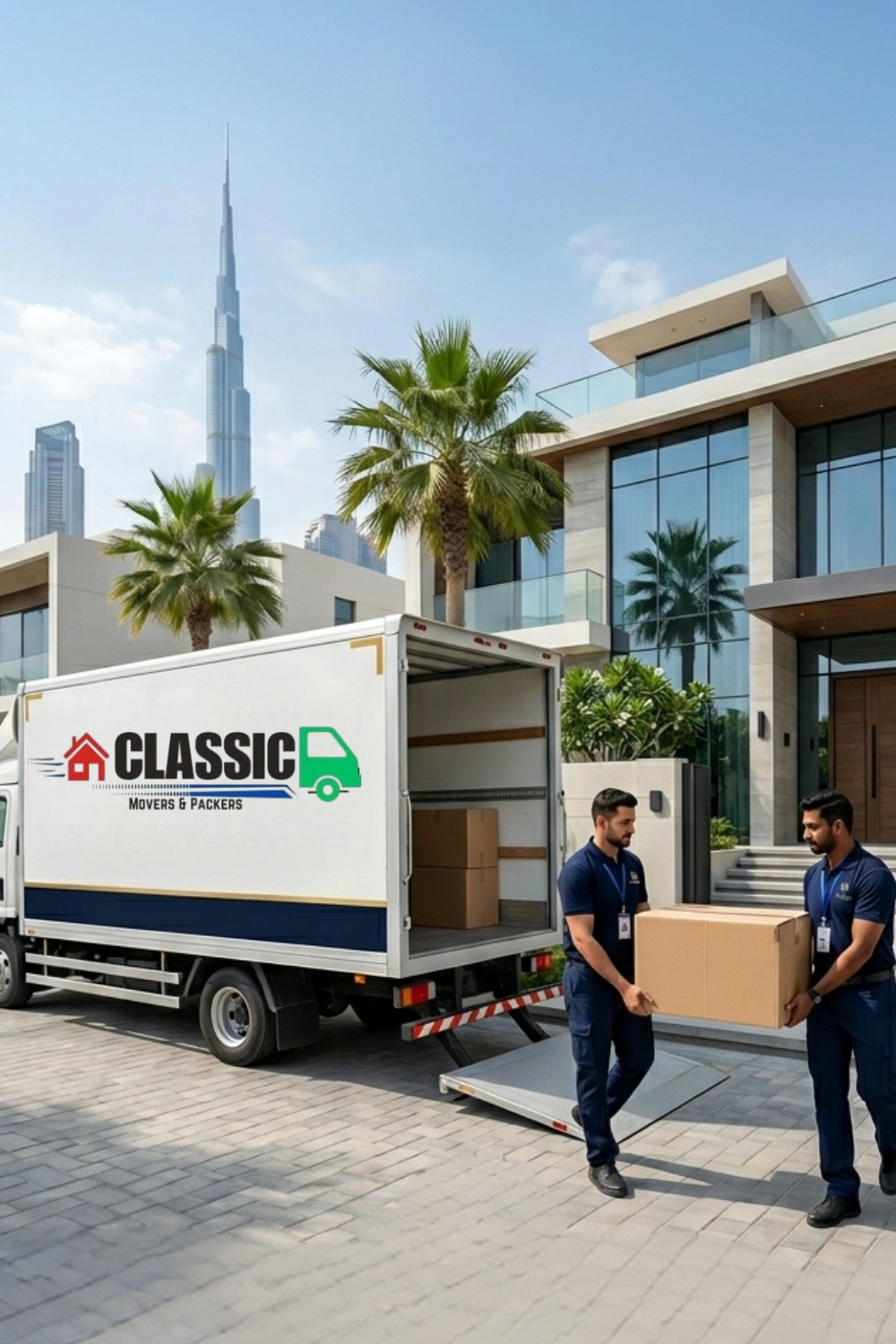 Best Movers in Deira offering professional moving and packing services