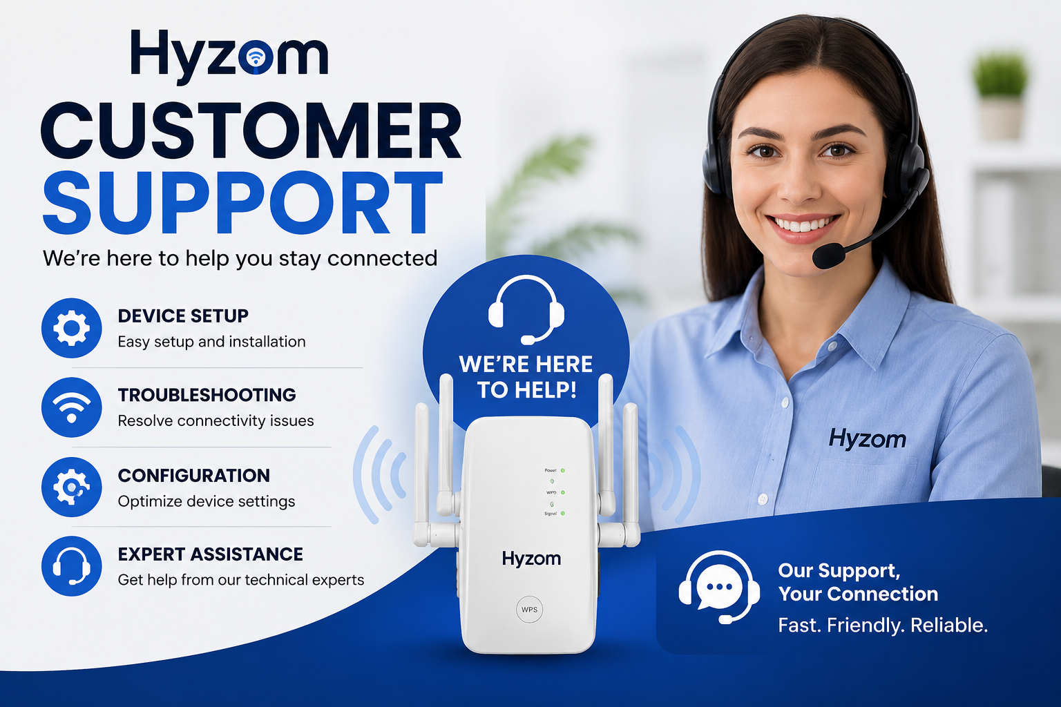 Hyzom customer support​