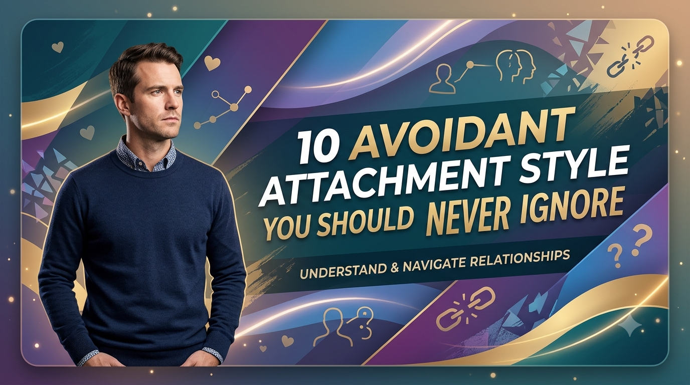 10 Avoidant Attachment Style Traits