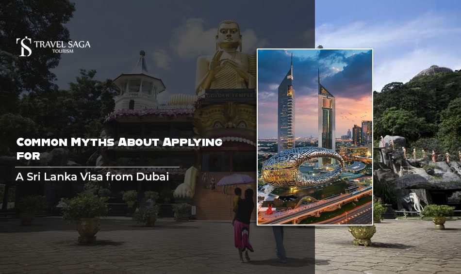 Sri Lanka Visa from Dubai blog banner by Travel Saga Tourism