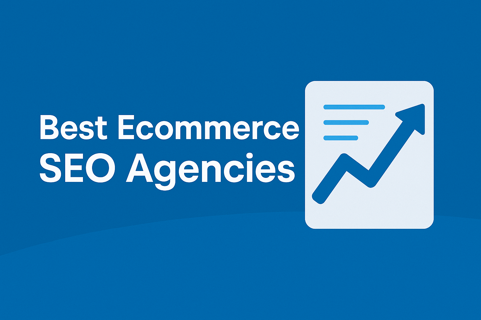 ecommerce SEO agencies
