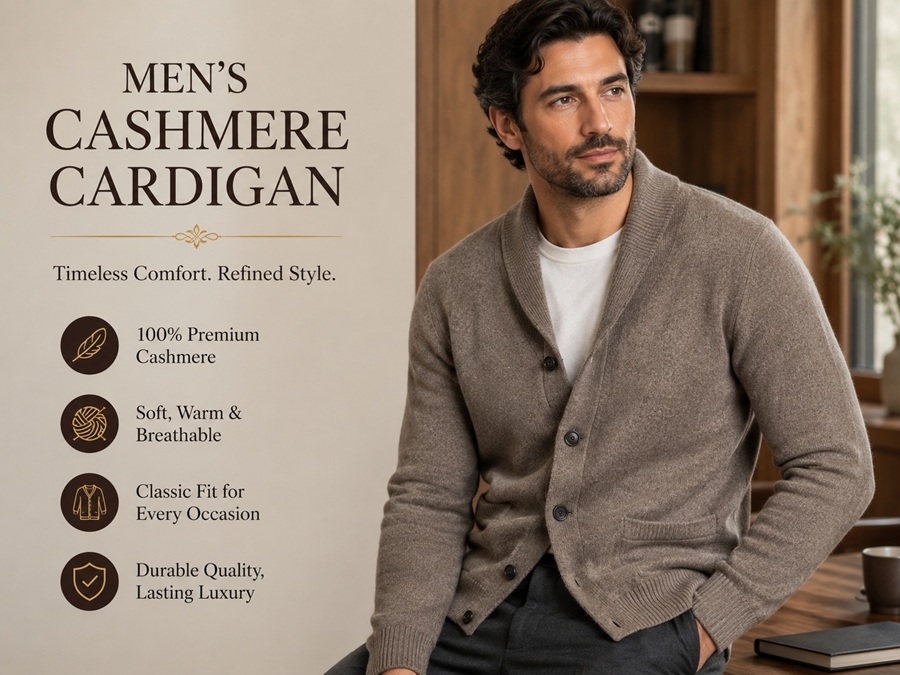 herrenmantel cashmere