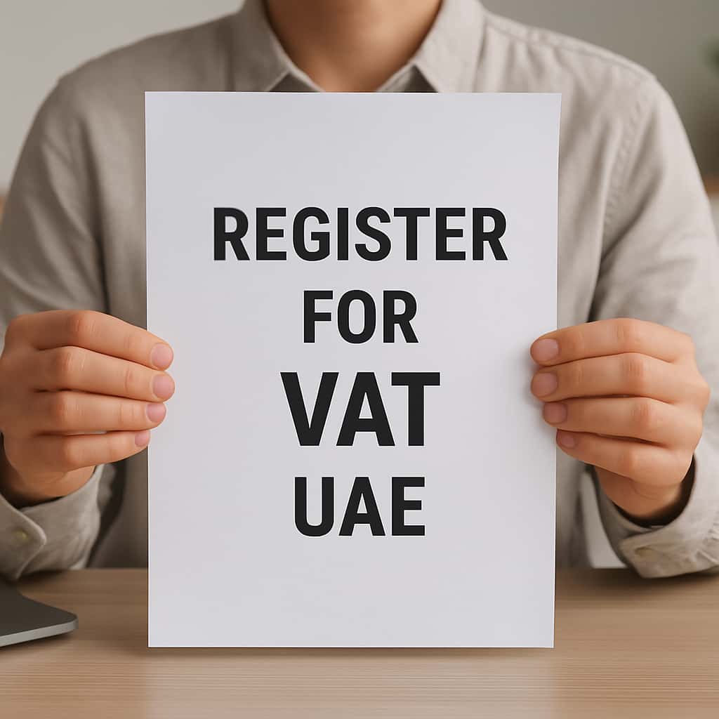 register for VAT UAE - Takween Advisory