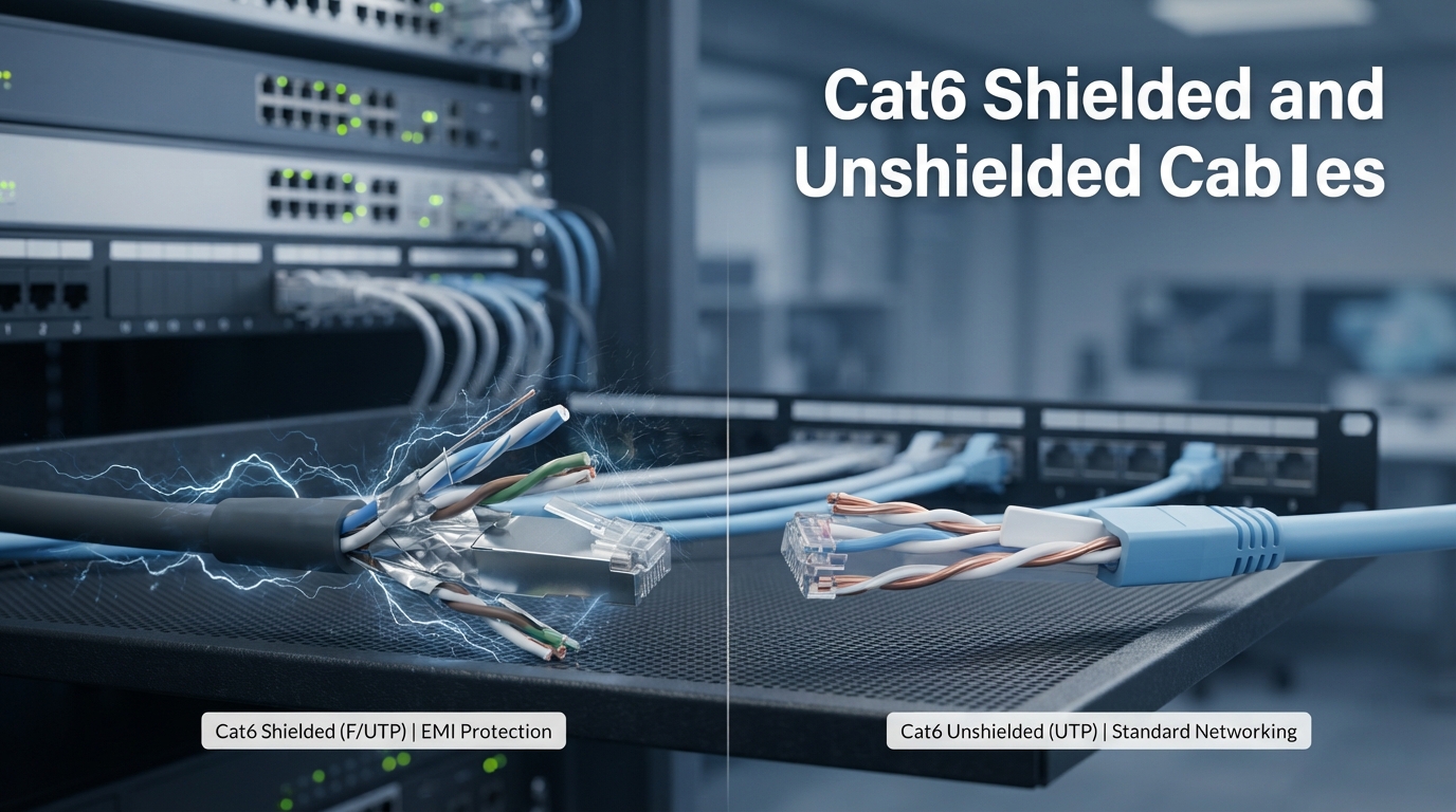 Cat6 Shielded Cable vs. Unshielded: Which Is Right for Your Network?