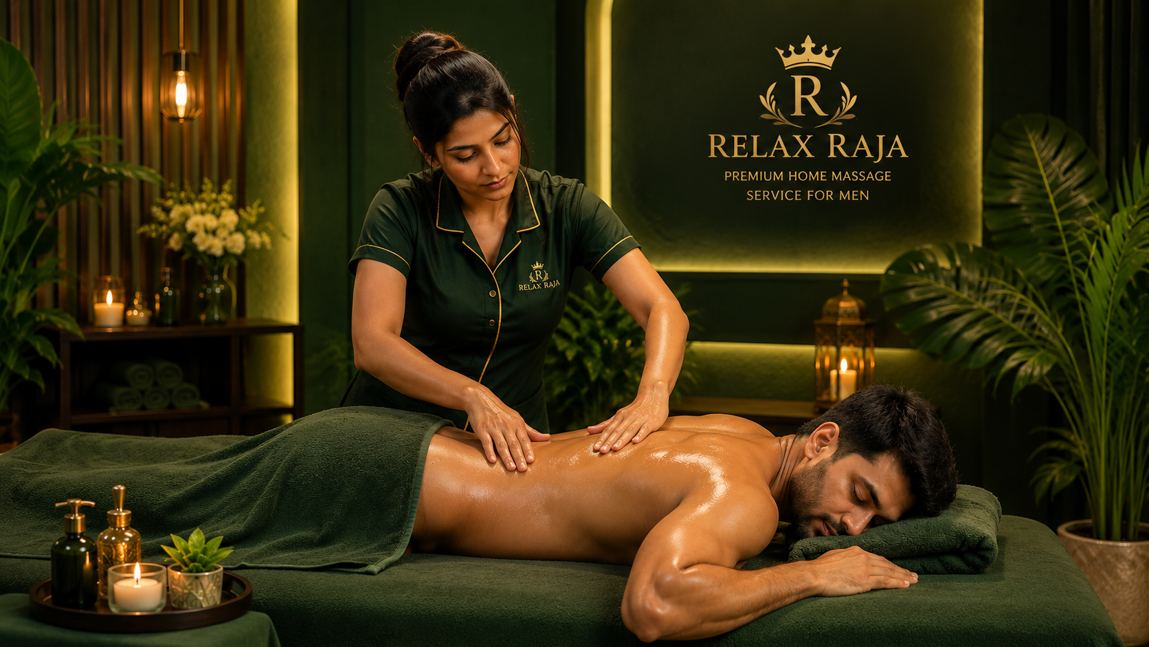 Female to Male Home massage Bangalore