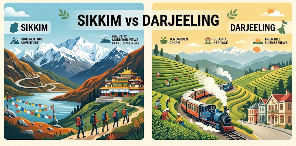 Sikkim vs Darjeeling: Which Destination Is Better for a 2026 Himalayan Holiday?
