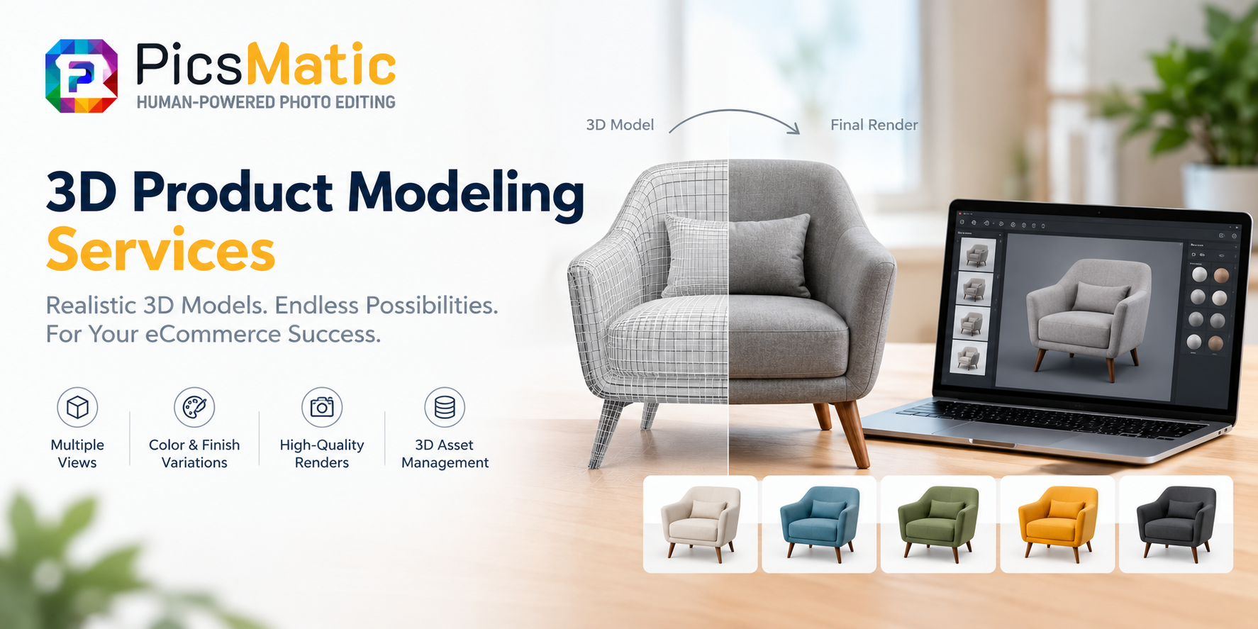 3D Product Modeling Services