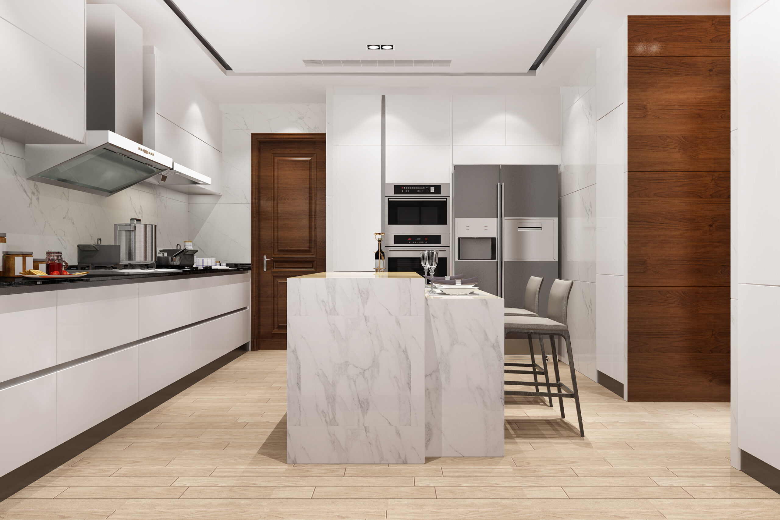 kitchen interior design Dubai