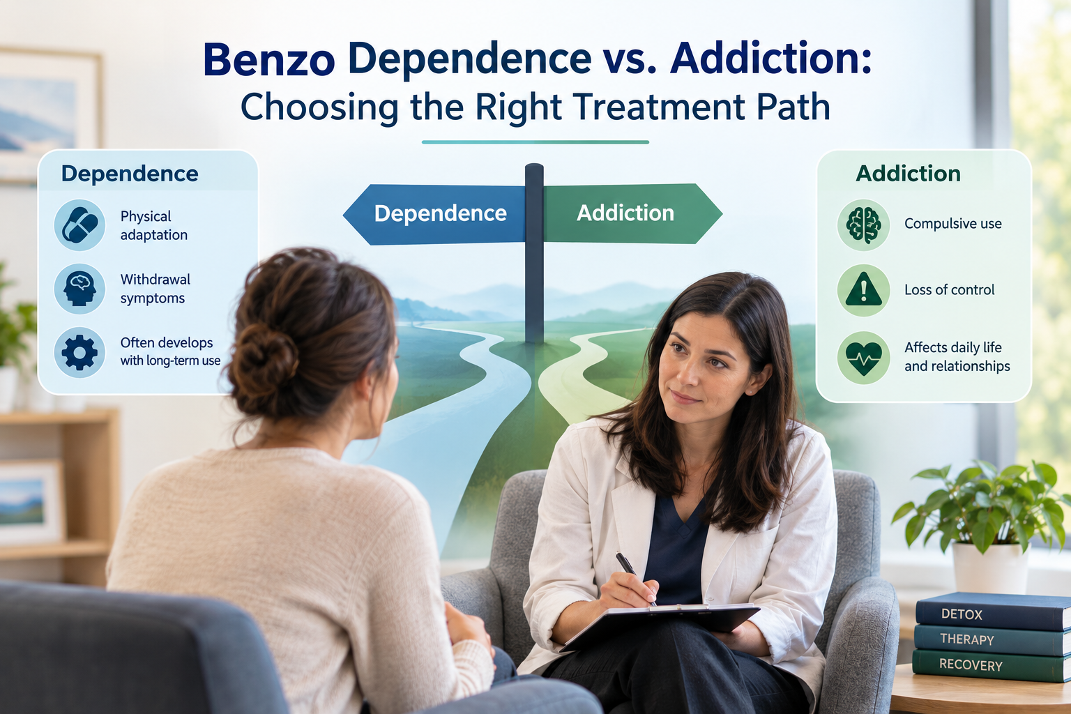 Benzo Dependence vs. Addiction Choosing the Right Path