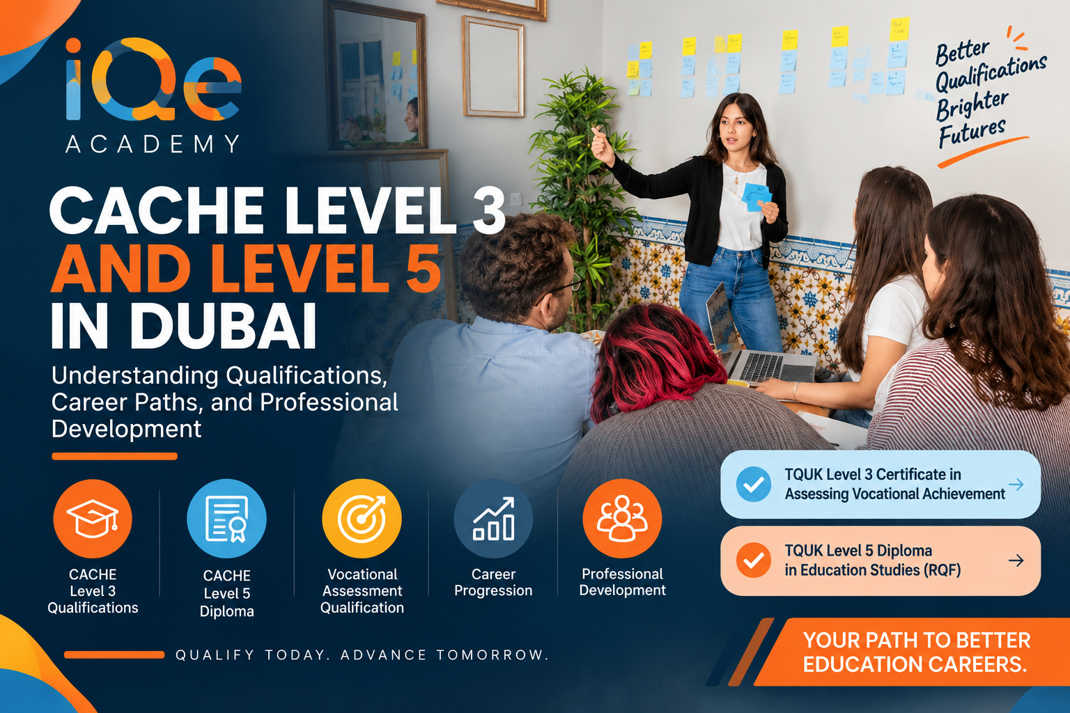 CACHE Level 3 Dubai, CACHE Level 5 Dubai