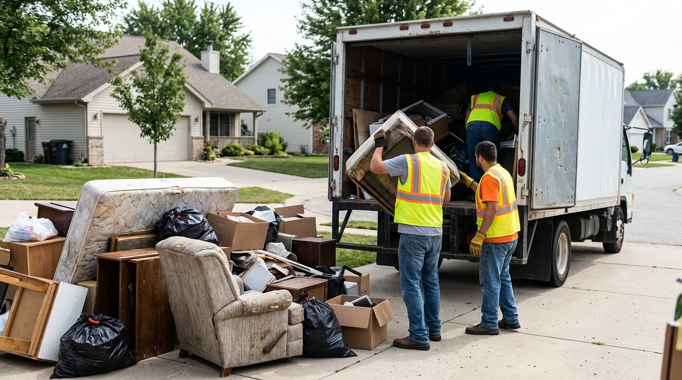 Clear Old Furniture From Home With Residential Junk Removal