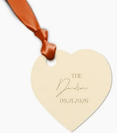 Custom Heart Tags