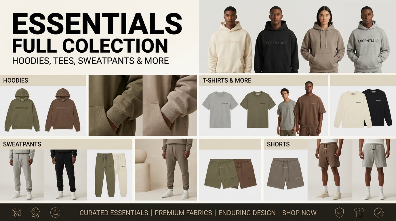 Essentials Sweatshirt: The Ultimate Guide to Contemporary Streetwear