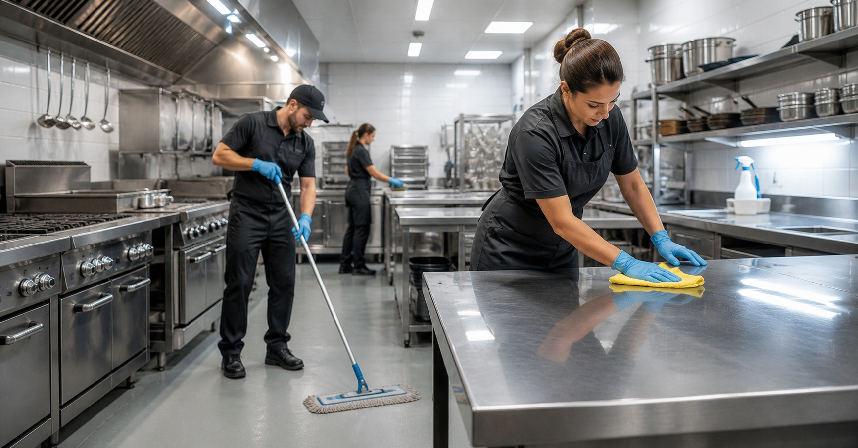 Commercial Kitchen Cleaning Birmingham UK