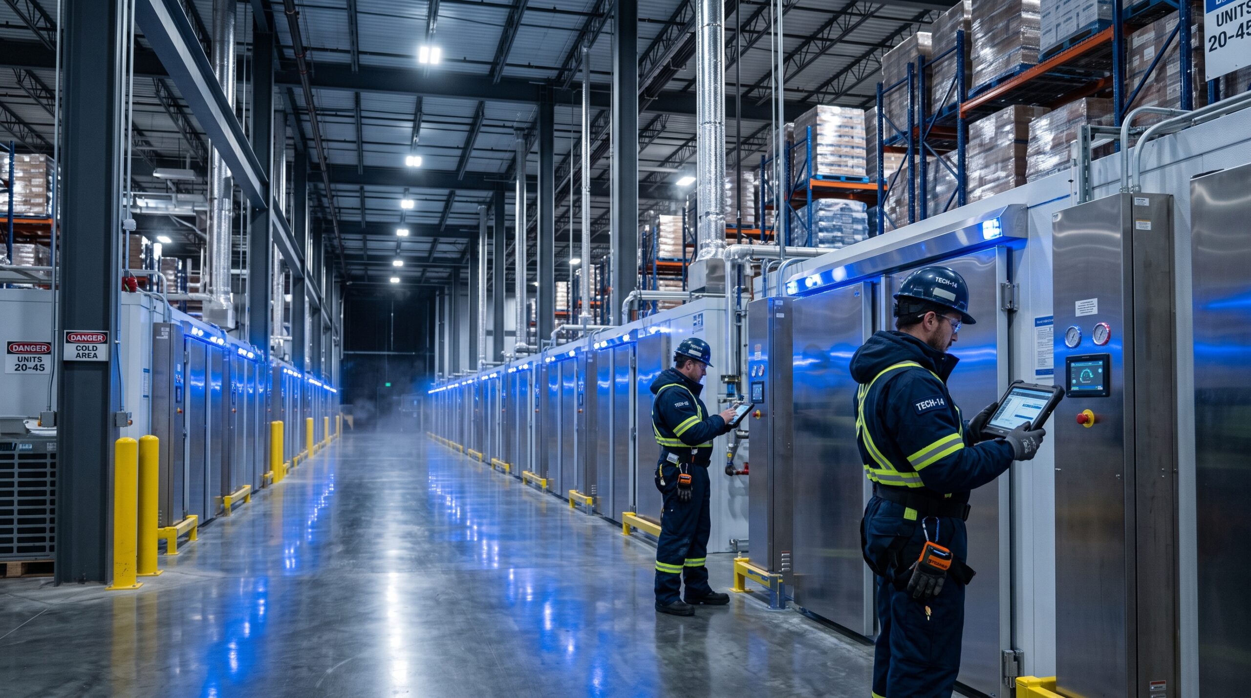 Industrial Refrigeration Services for Cold Storage and Commercial Cooling