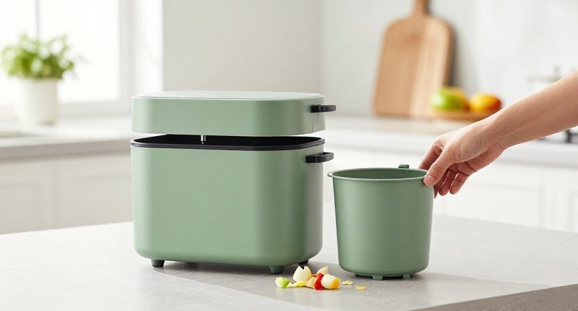 Cleaning An Automatic Composter Without The Scrubbing